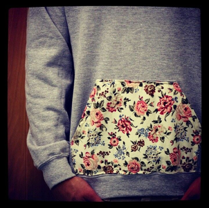 Sweatshirt - Hoodie Pocket Add-On