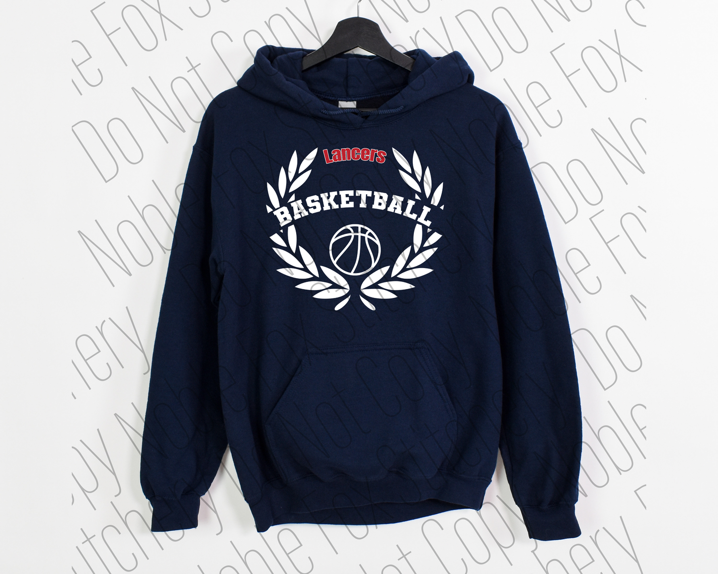 LHS Navy Basketball Hoodie