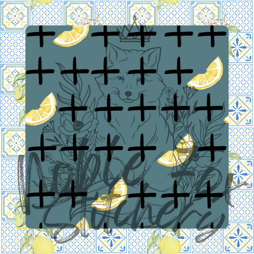 Embroidered Lemons Yard Bundle (All Patterns)