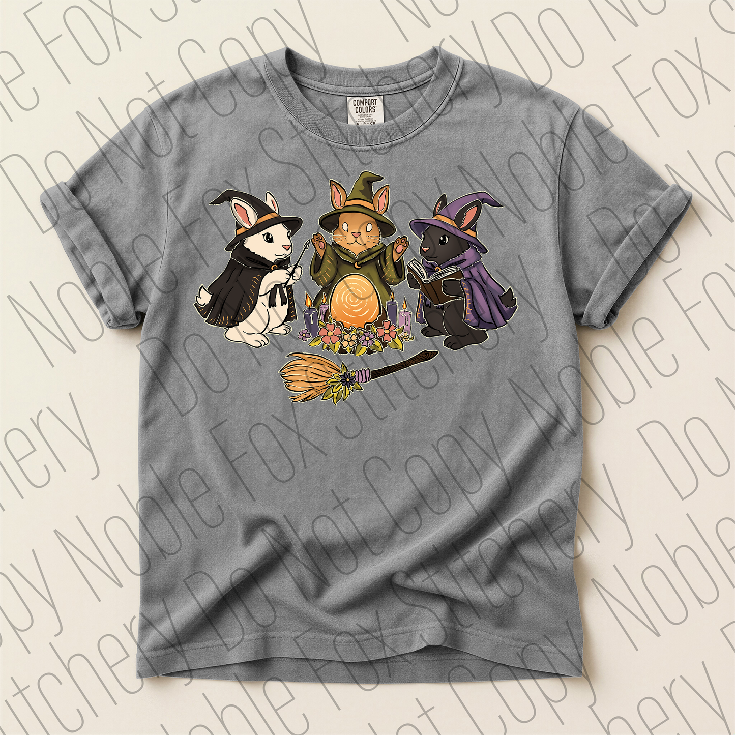 Bunny Witches Easter Shirt