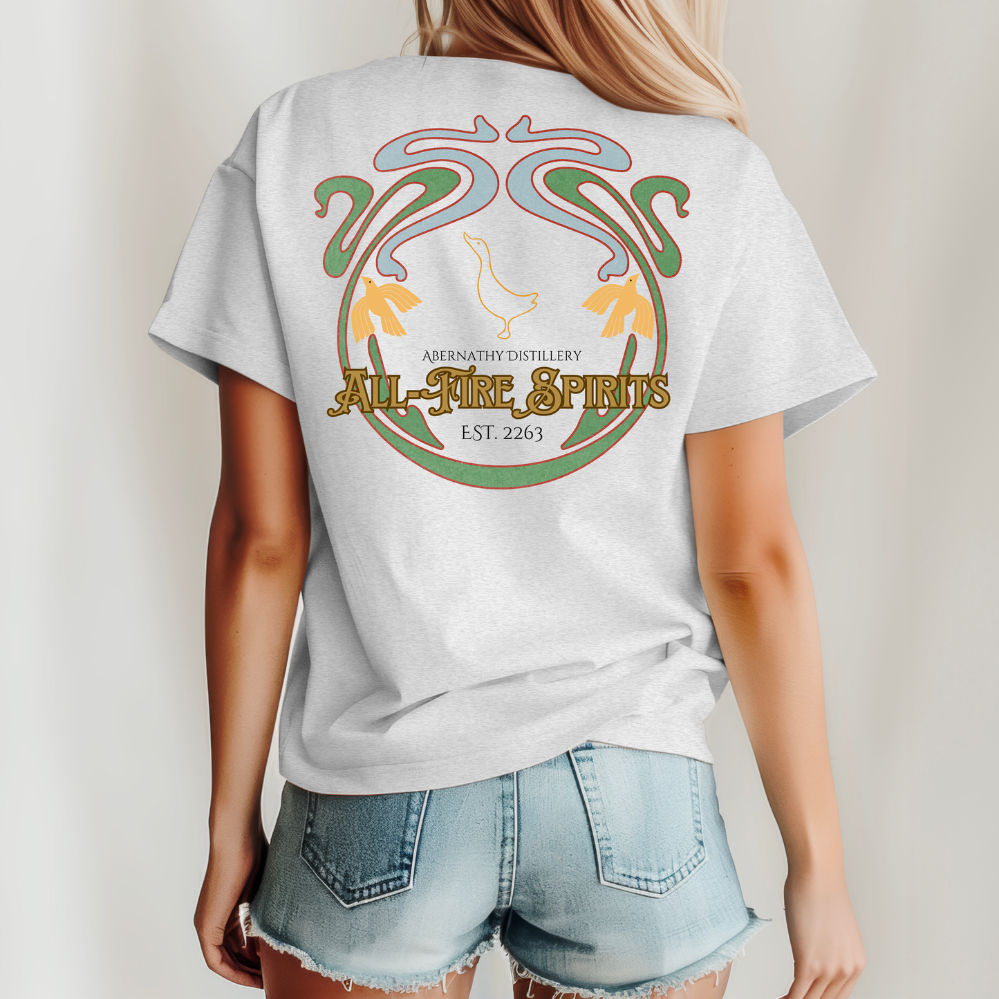 All-Fire Spirits Distillery Tee – Haymitch’s Reserve