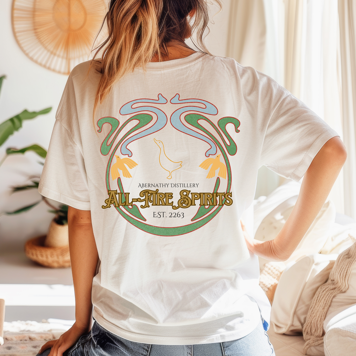 All-Fire Spirits Distillery Tee – Haymitch’s Reserve