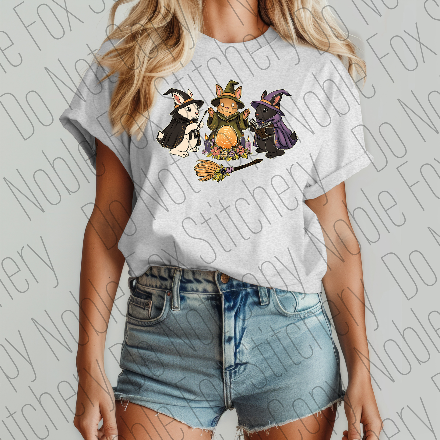 Bunny Witches Easter Shirt
