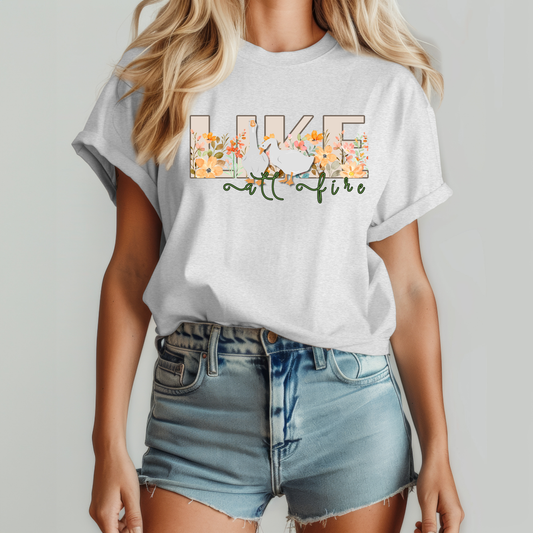 "Like All-Fire" Reaping Day Tee