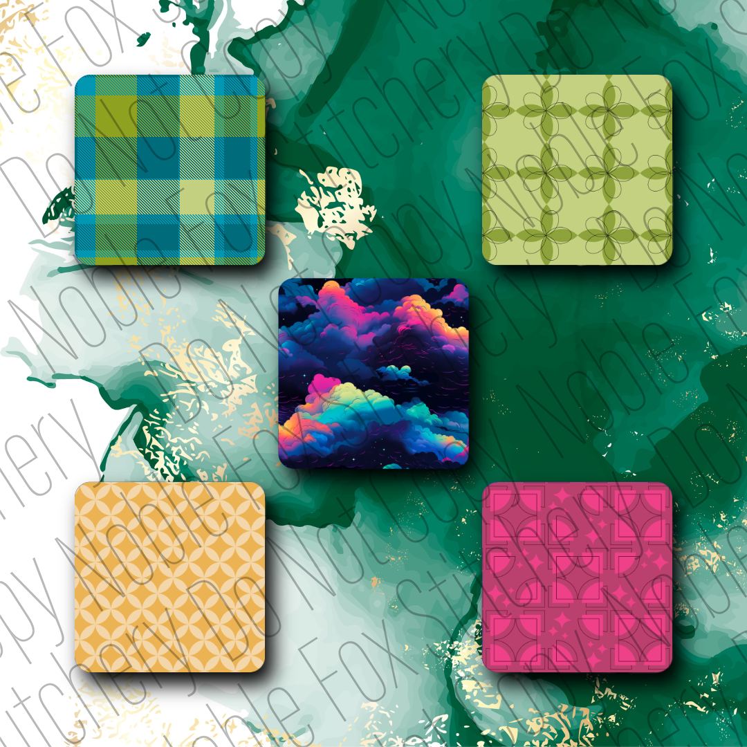 Neon Clouds Fat Quarter Bundle (All Patterns)